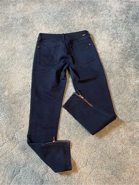 DL1961 Florence Cropped Skinny Jeans in Dark Navy